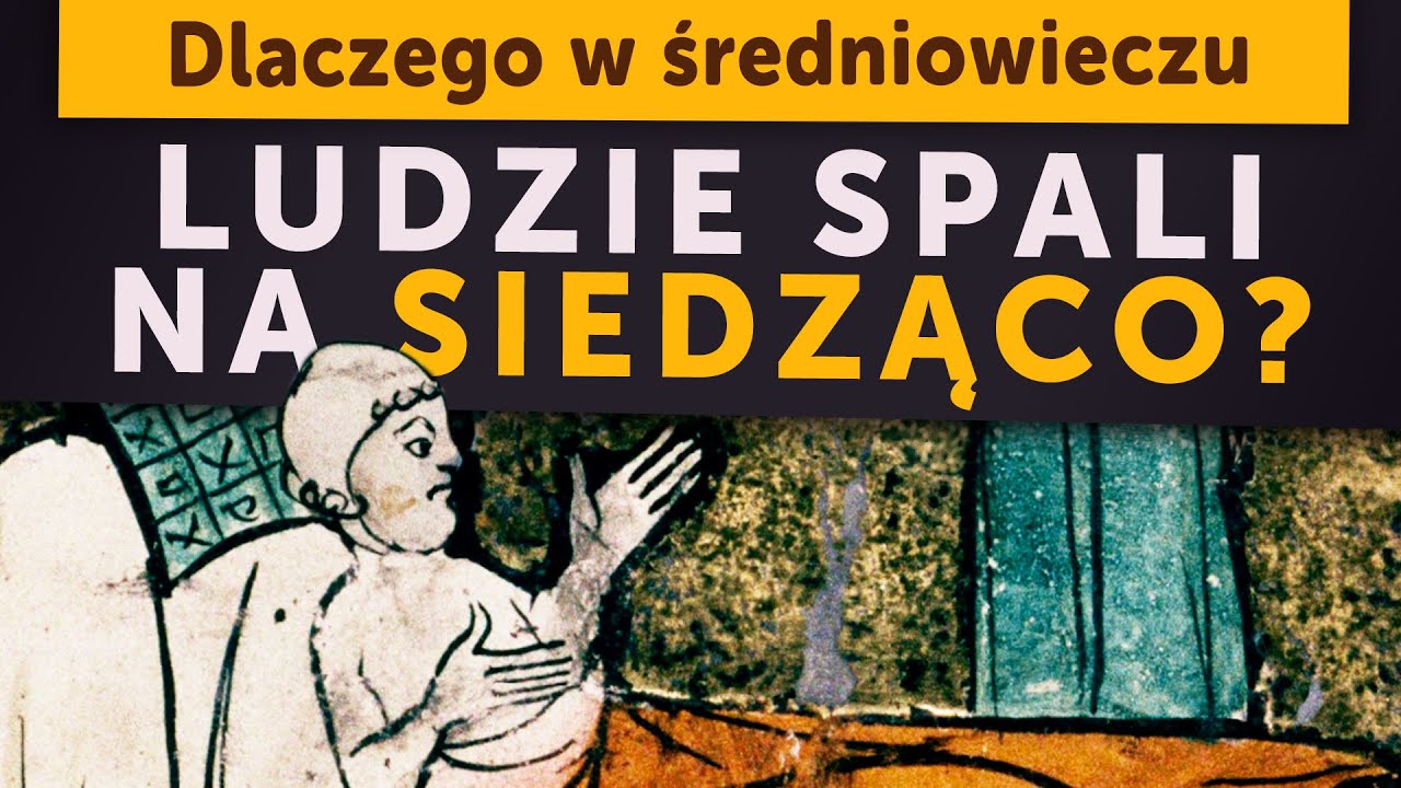 Dlaczego w średniowieczu ludzie spali NA SIEDZĄCO? (Kamil Janicki o historii)