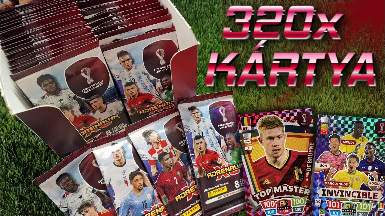 Panini Adrenalyn XL FIFA World Cup Qatar 2022 40x Csomag | Bontás