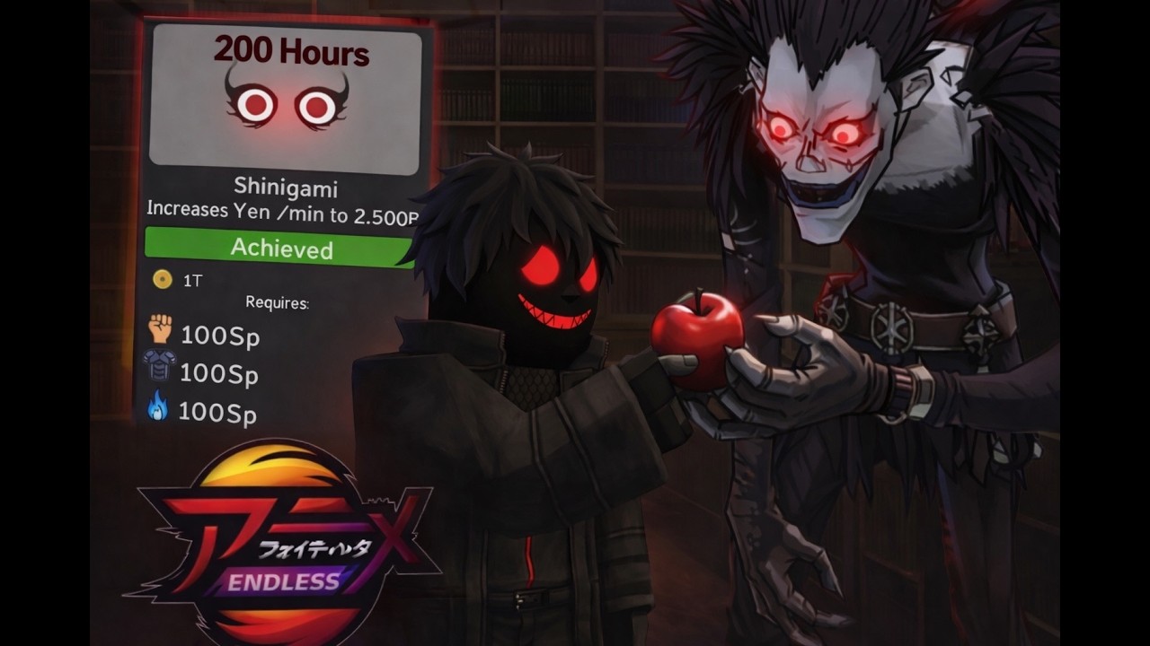 I Finally Got the SHINIGAMI Class after 200 HOURS in AFSE!!