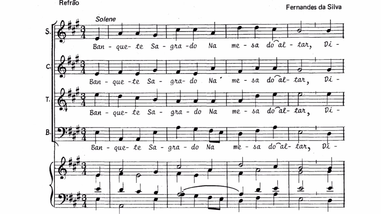 Banquete Sagrado-F. Silva