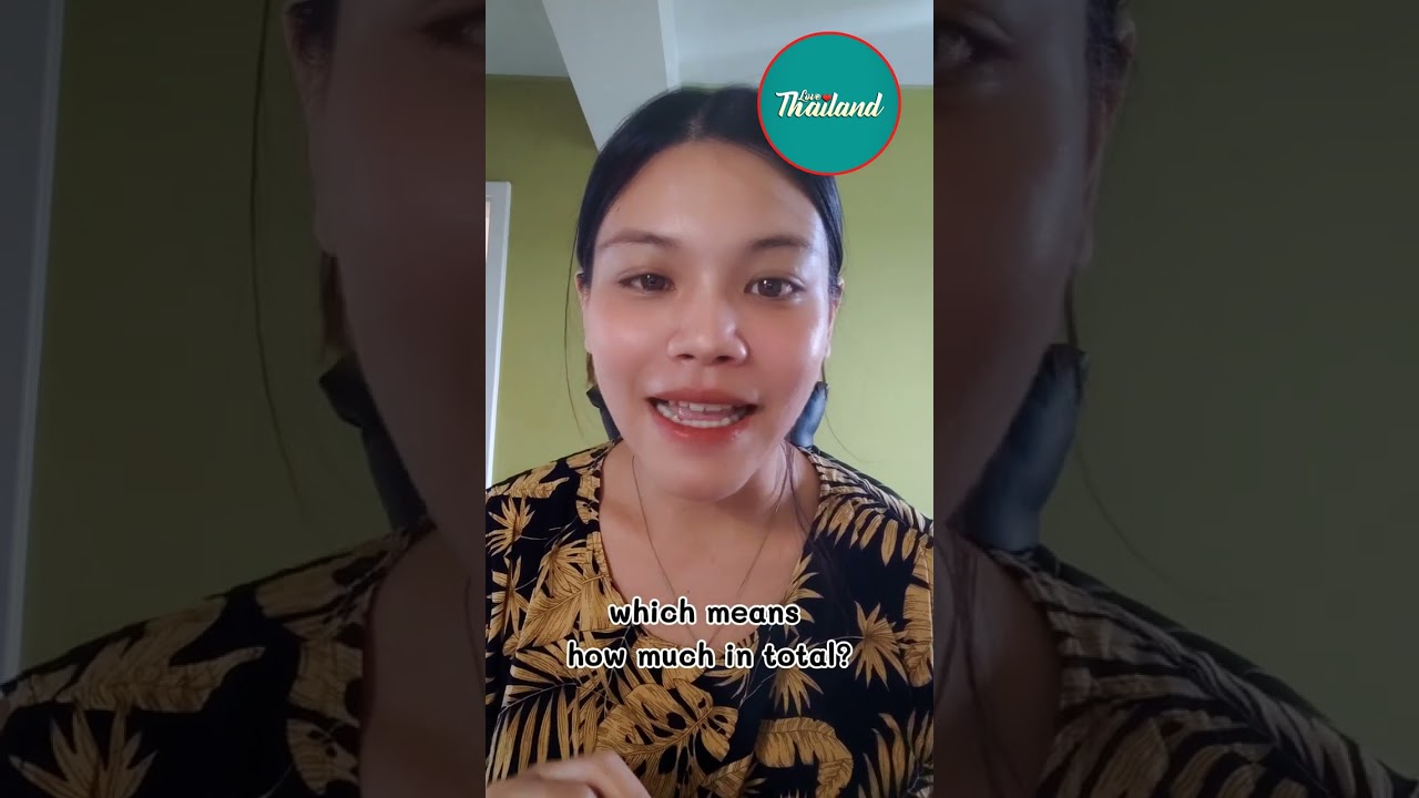 Learn to Ask for Your Bill in Thai