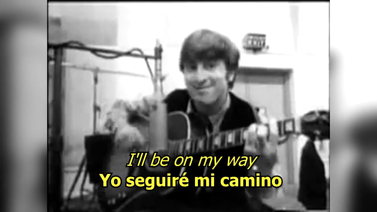I'll Be On My Way - The Beatles (LYRICS/LETRA) [Original]