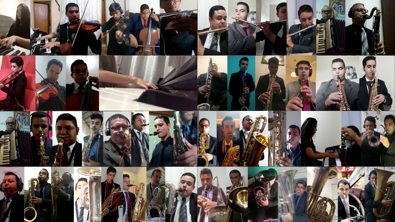 ORQUESTRA VIRTUAL CCB - hino 131 (by Mateus Garcia)