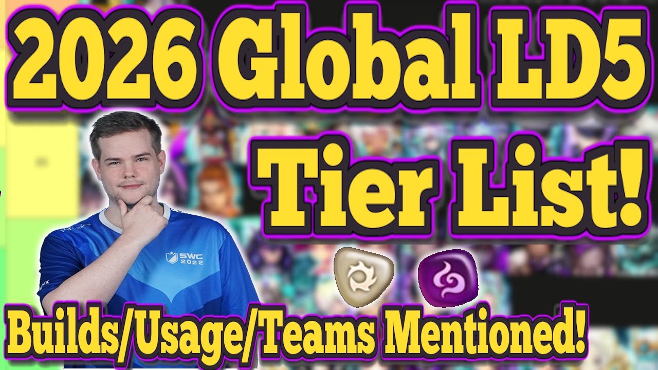 2026 Global LD5 Tier list + Builds, Usage & Teams! by Seiishizo - Summoners War