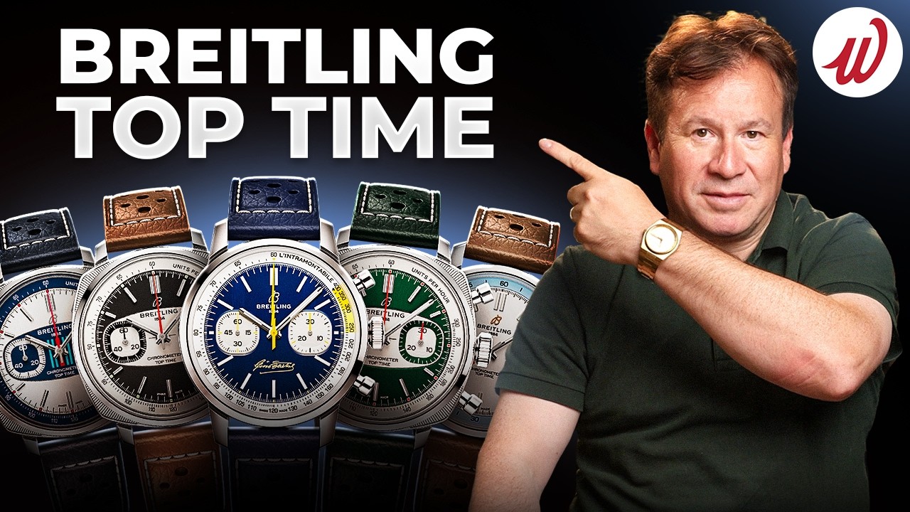 Hands-on With Breitling's New Top Time Watches!