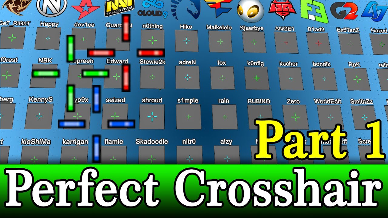 [CSGO] Perfect Crosshair Tutorial (german) Part1