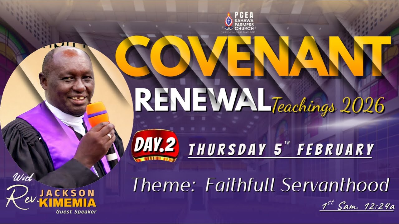 Covenant Renewal Teachings - Day.2 // With Rev.Jackson Kimemia