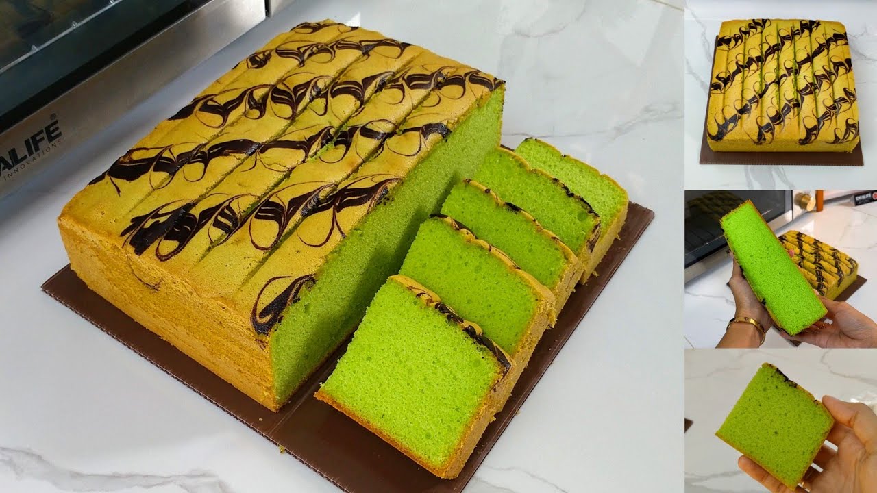 PAKE SANTAN... HASILNYA LEBIH LEMBUT || BOLU PANDAN SANTAN PANGGANG