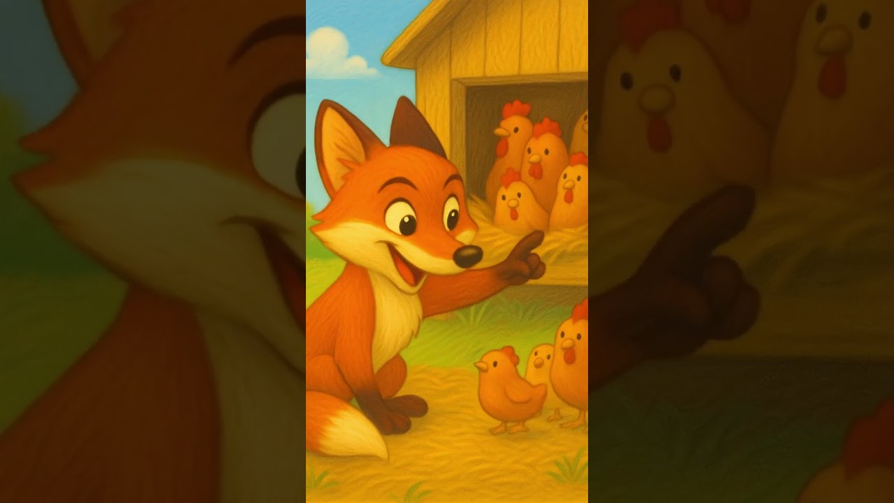 Comptines FR : Le renard qui comptait les poules