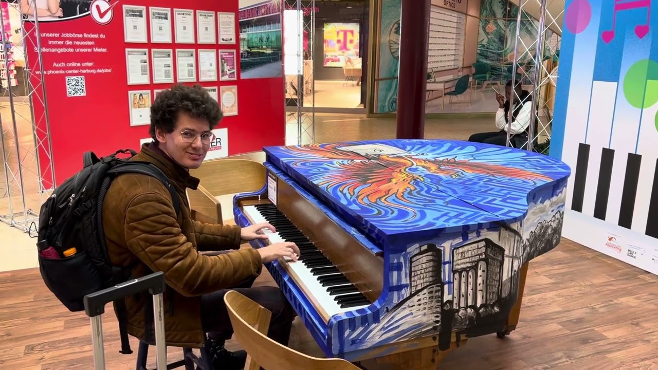 When You Play Piano in a Shopping Mall in Hamburg
