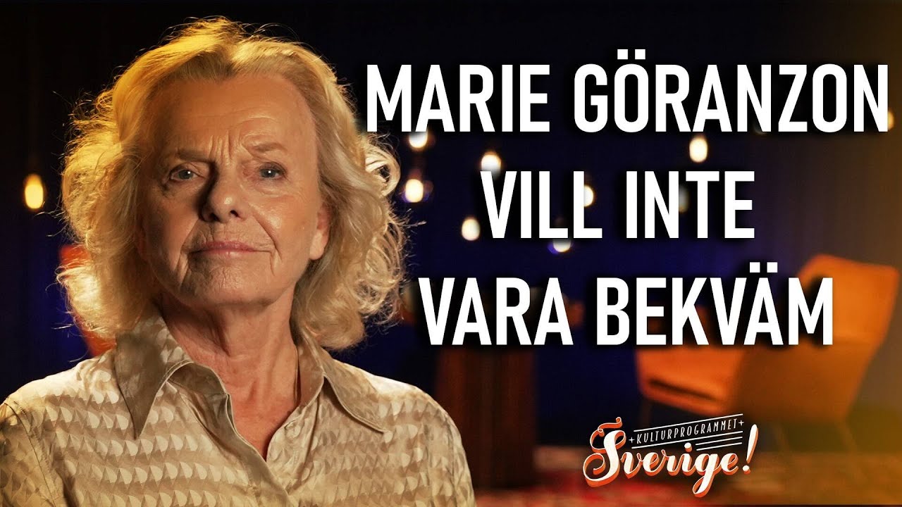 Sverige! – Marie Göranzon vill vara obekväm (SVT 2023.10.20)