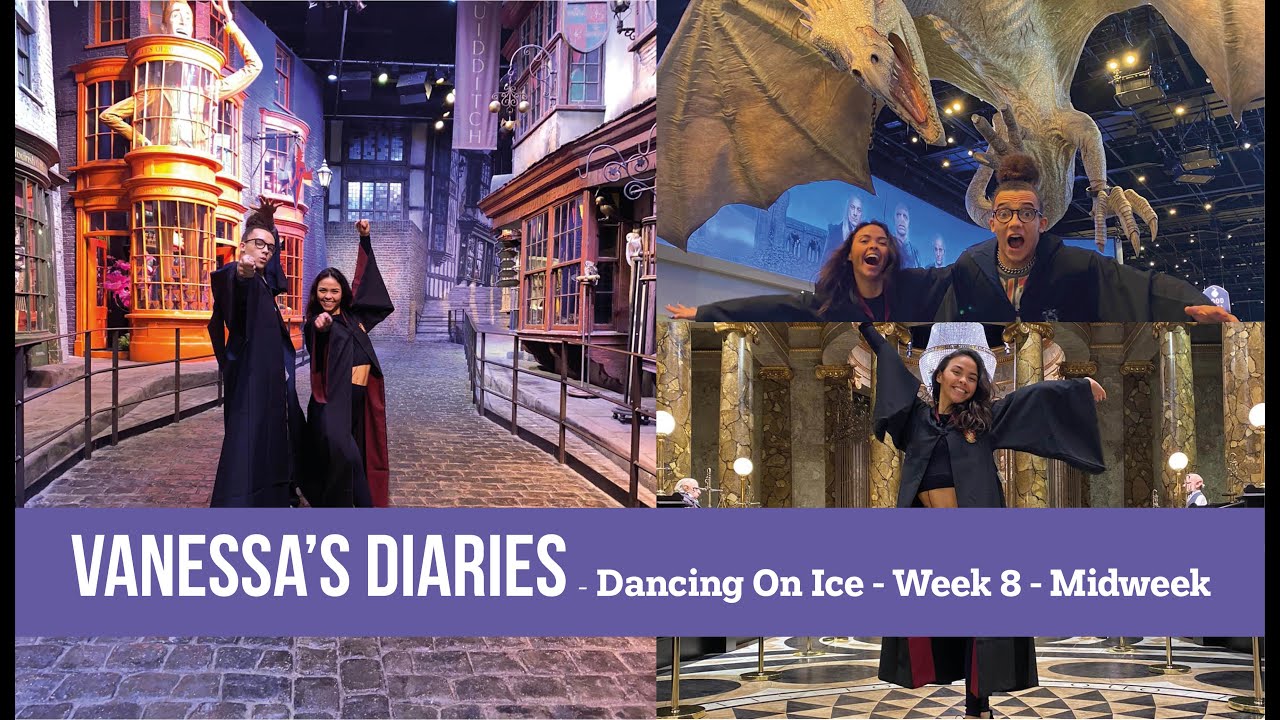 VANESSA'S DIARIES || DANCING ON ICE || WEEK 8 || MIDWEEK