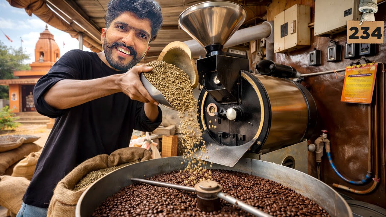 Inside Coffee Roastery📍Madekari, Coorg ~ Day234