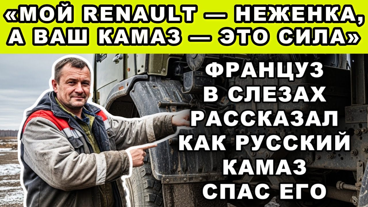 «ЭТО МАШИНА ДЛЯ ВОИНОВ»: ПОЧЕМУ ФРАНЦУЗСКИЙ ДАЛЬНОБОЙЩИК ТЕПЕРЬ МЕЧТАЕТ О РУССКОМ ТЯГАЧЕ