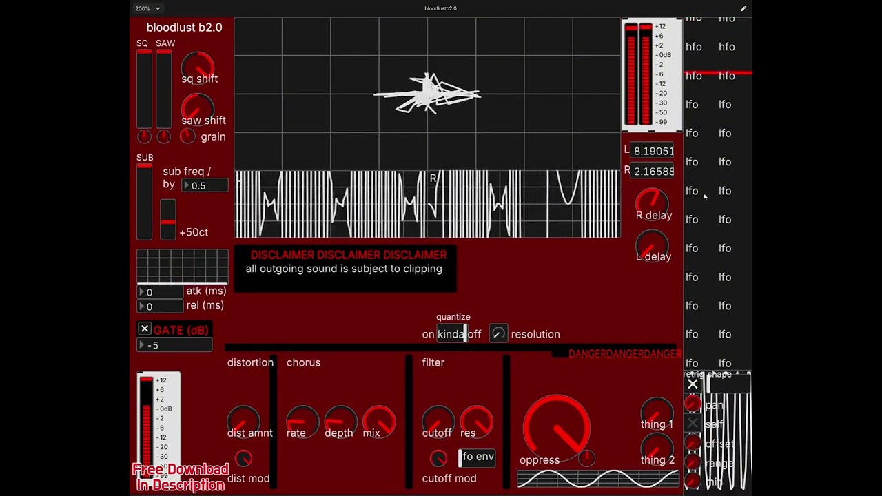 Bloodlust beta 2.0 demo