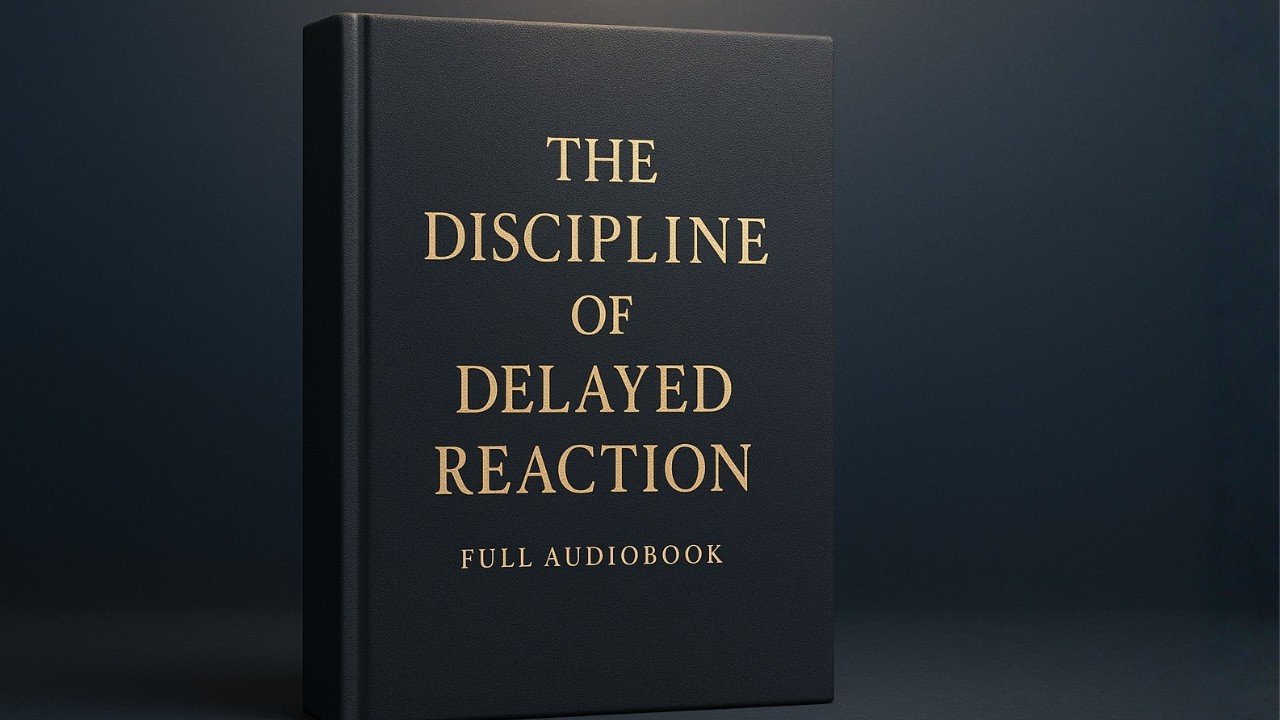 The Discipline of Delayed Reaction | Full Audiobook – Master Your Emotions in 10 Seconds