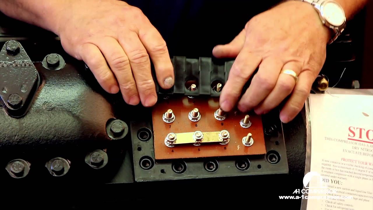 Wiring a  Copeland Compressor