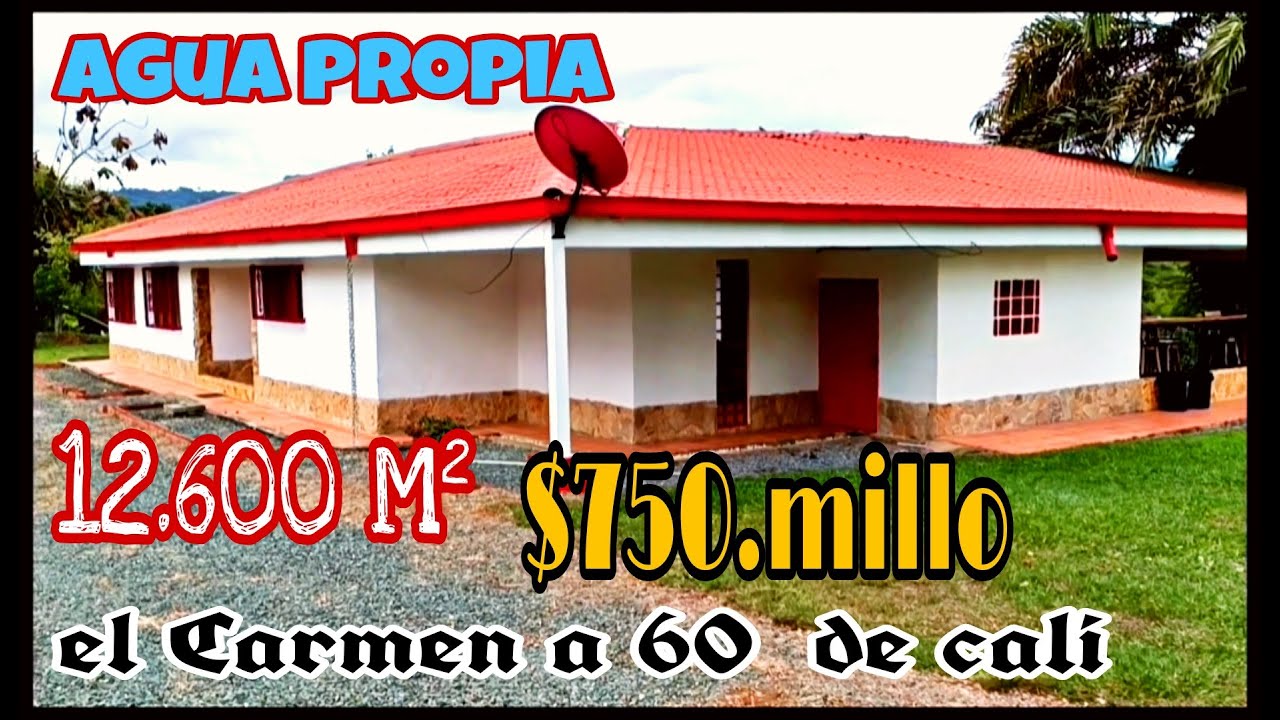 VENDO!! La finca que siempre has querido está en el Carmen de 12.600 a 60 minutos de cali_EL CAMPO