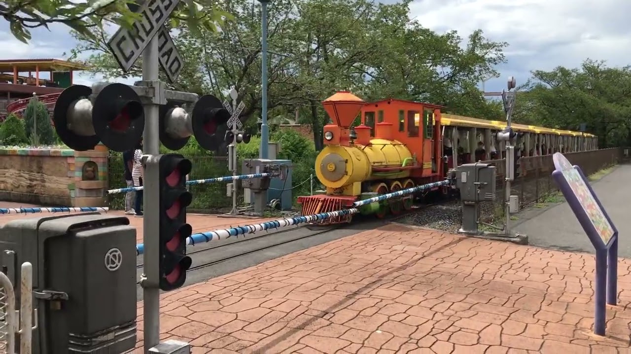 【電鈴式踏切】東武動物公園 パークライン通過シーン