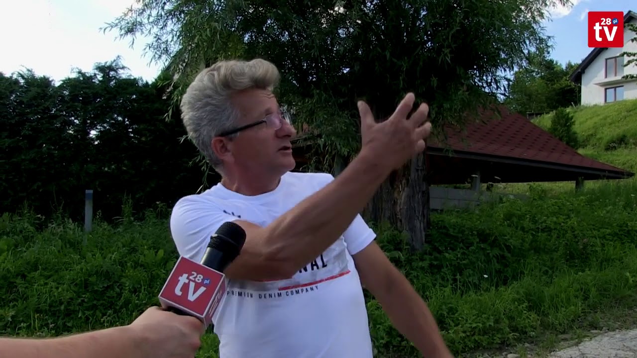 Szyk. Spór z sąsiadami o drogę. Pan Leszek Biros nie ma jak dojechać do swojej posesji