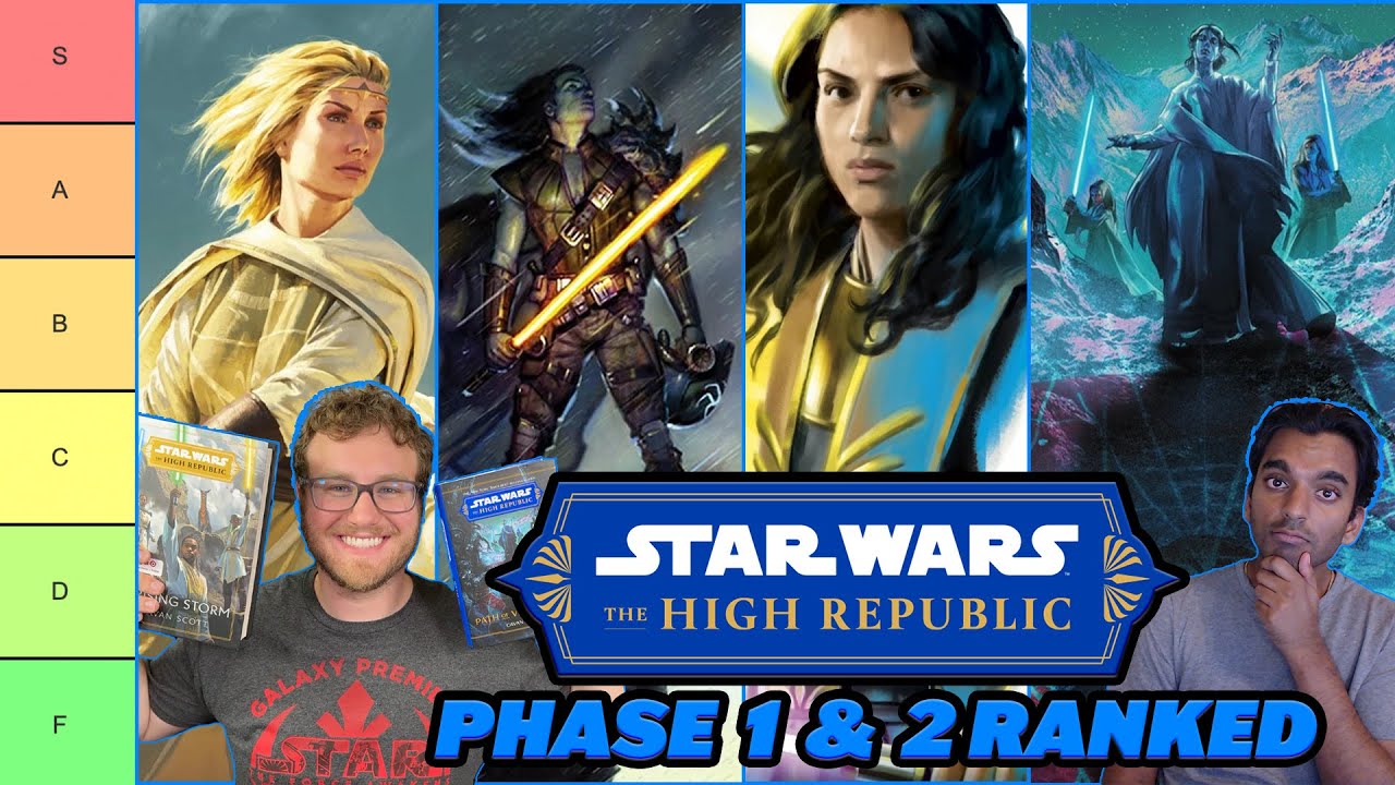 Every The High Republic Phase 1 and 2 Book & Comic Book Ranked | The High Republic Tier List