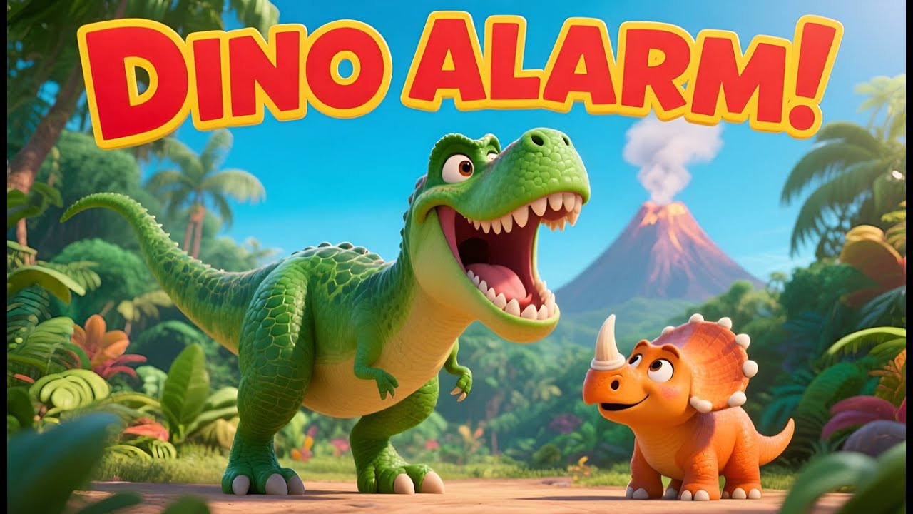 Der Dino Tanz 🦖🎵 | T-Rex macht ROAR! | Kinderlieder zum Mitmachen