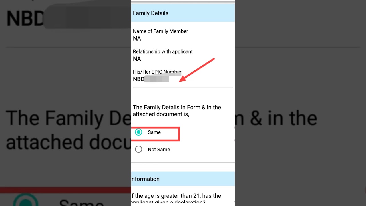 Form 6 checklist verification in BLO App #eci #blo