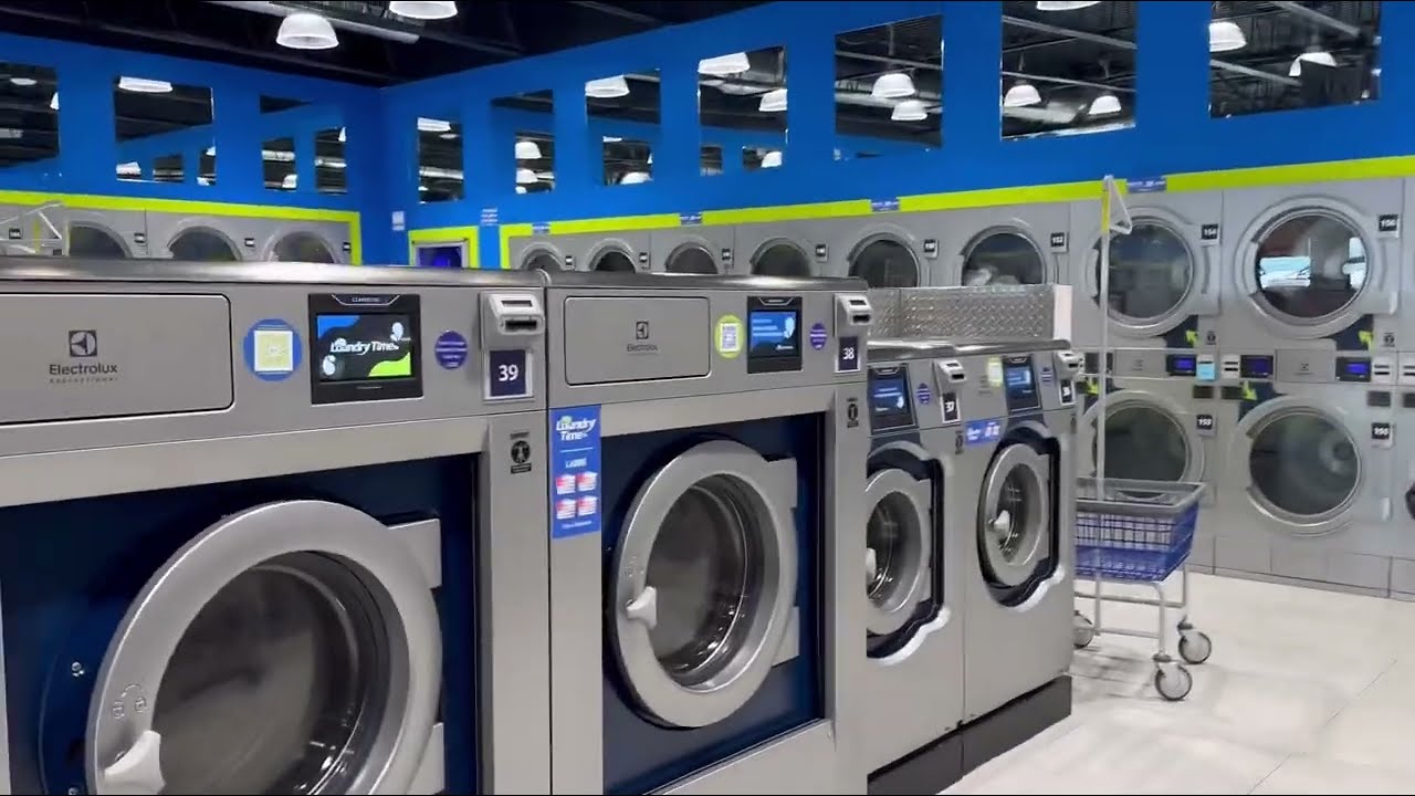 Asi son las lavanderías en los United States🇺🇸