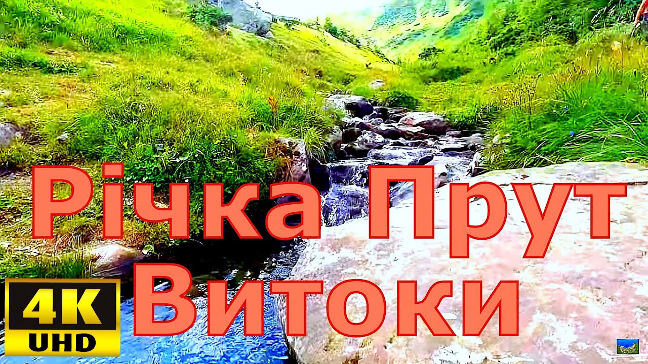 Річка Прут бере початок біля підніжжя найвищої точки українських Карпат &ndash; гори Говерла.