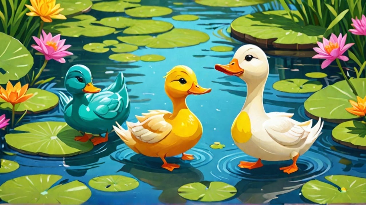 Five Little Ducks | Kid Songs | Nursery Rhymes | Smarty Sprouts Tv