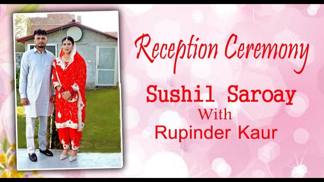 Live | Reception | Sushil weds Rupinder