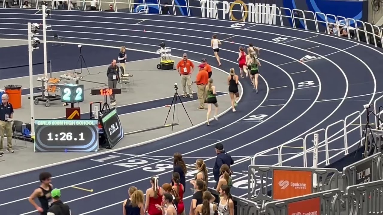 Girls 800 - Spokane Indoor 1.10.26