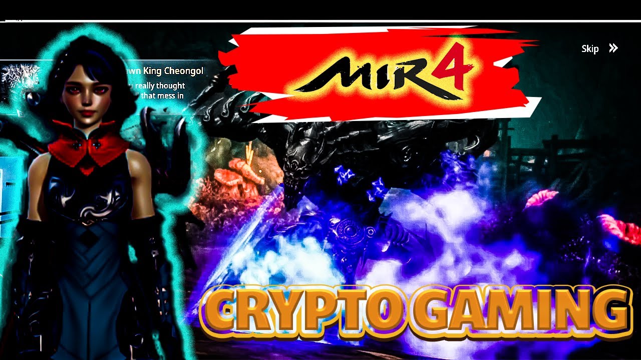 My First Experience -  MIR 4 Crypto Gaming