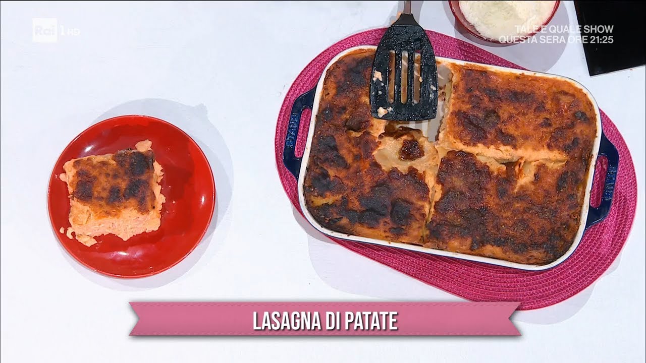 Lasagna di patate - È sempre mezzogiorno 08/10/2021