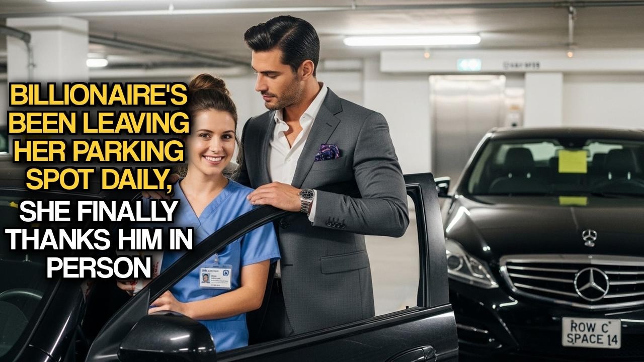 Billionaire's Been Leaving Her Parking Spot Daily, She Finally Thanks Him In Person