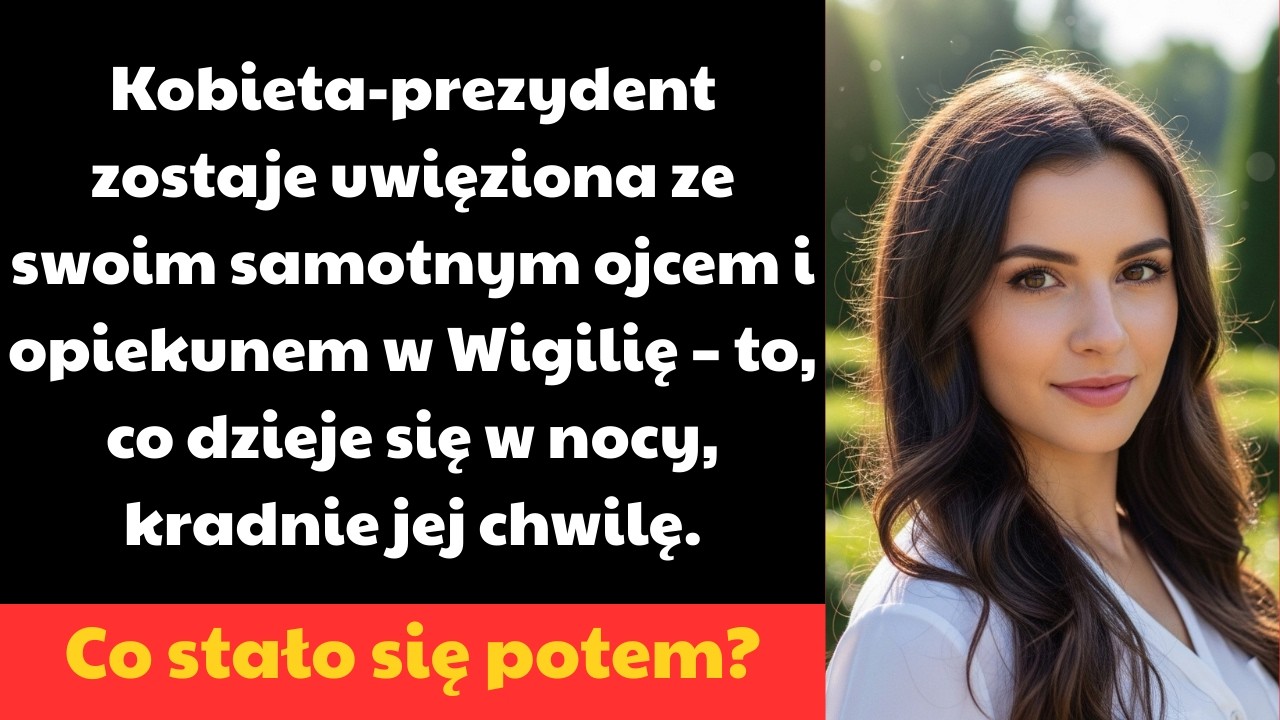 PREZESKA UTKNĘŁA W WIGILIĘ Z SAMOTNYM OJCEM DOZORCĄ — TO, CO WYDARZYŁO SIĘ NOCĄ, ODEBRAŁO JEJ MO