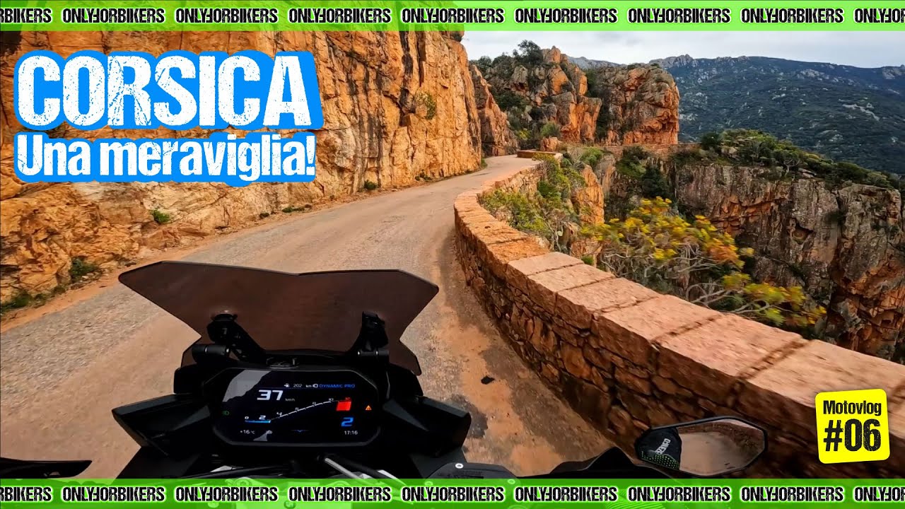 Corsica in moto non senza difficoltà!