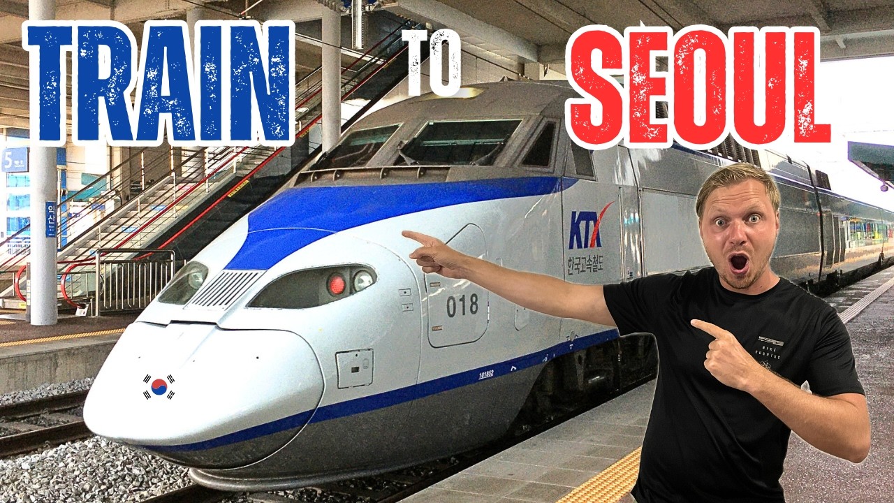 KTX Bullet Train | ECONOMY vs FIRST CLASS | Busan to Seoul