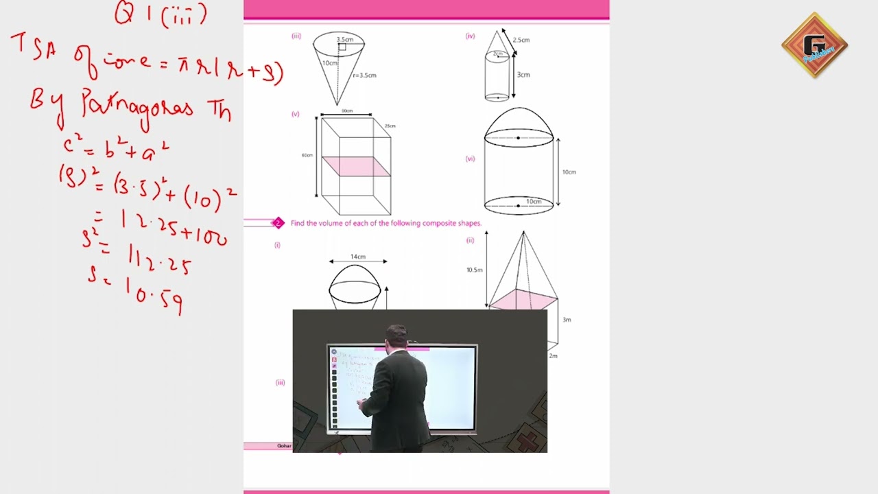 Gohar Mathematics 8|Unit 10|Lec 20|Exercise 10.10
