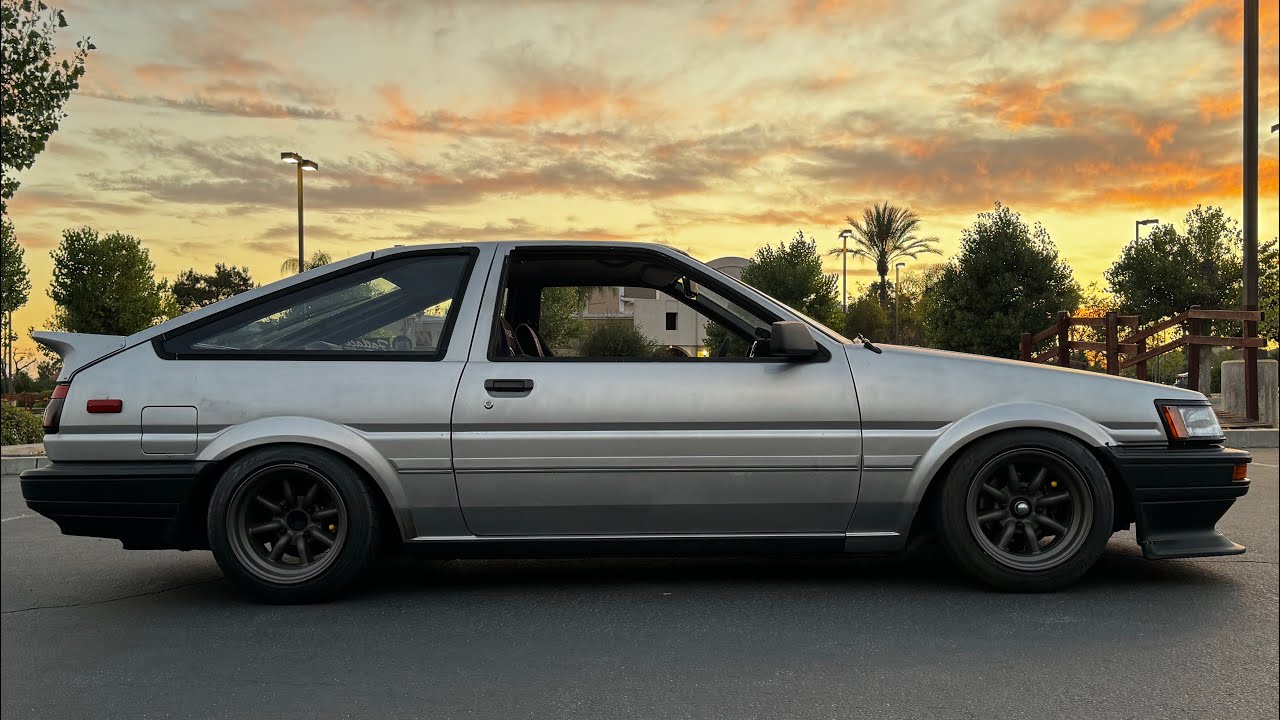 My ae86 20v 4age-quick video 