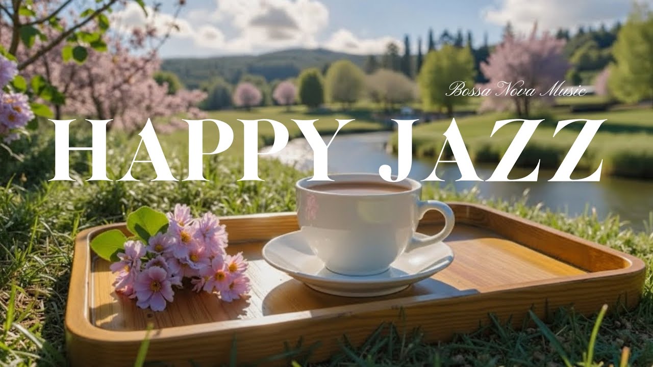 Happy March Jazz ☕ Feeling Relaxing Jazz Cafe Music & Bossa Nova Piano For Work, Study, Relax 