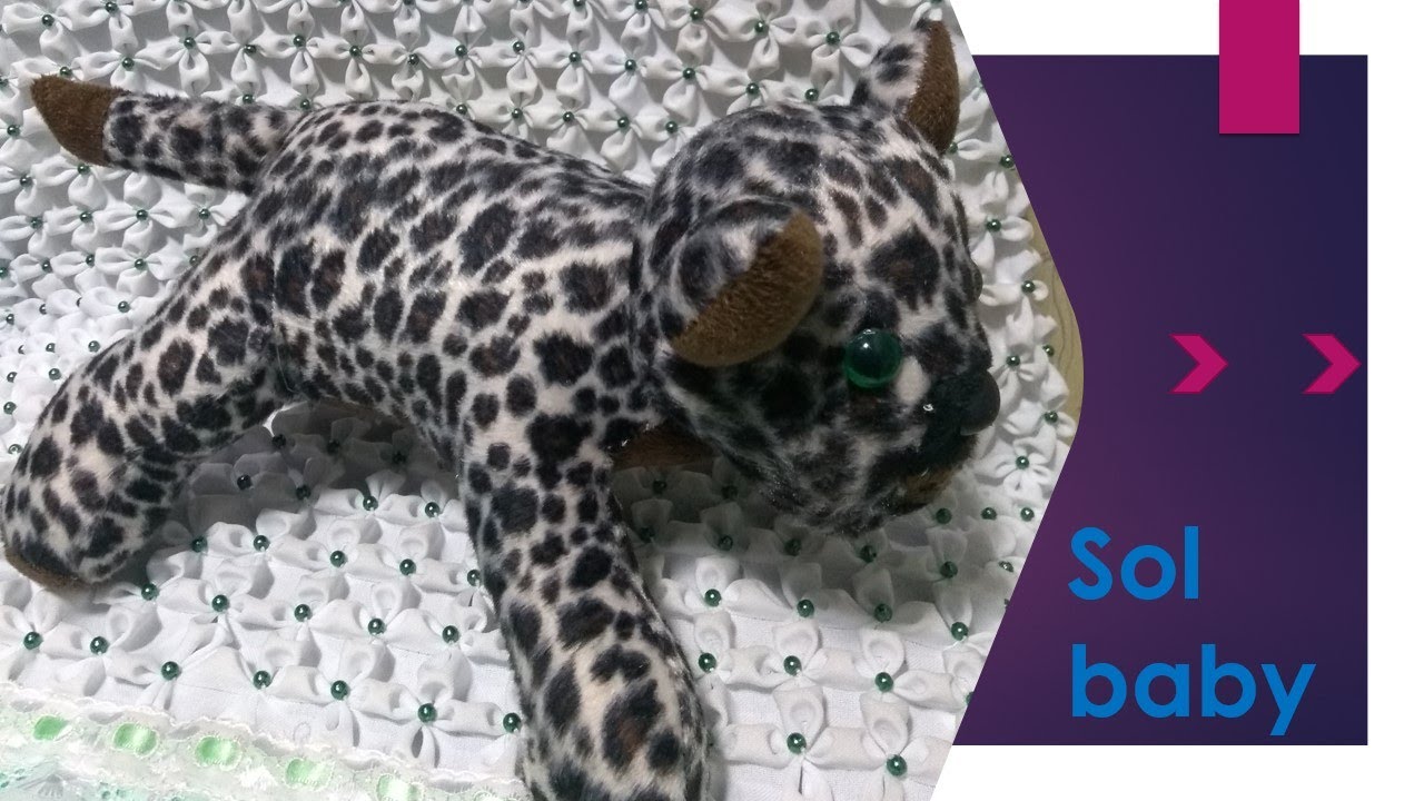 passo a passo como fazer-filhote de leopardo