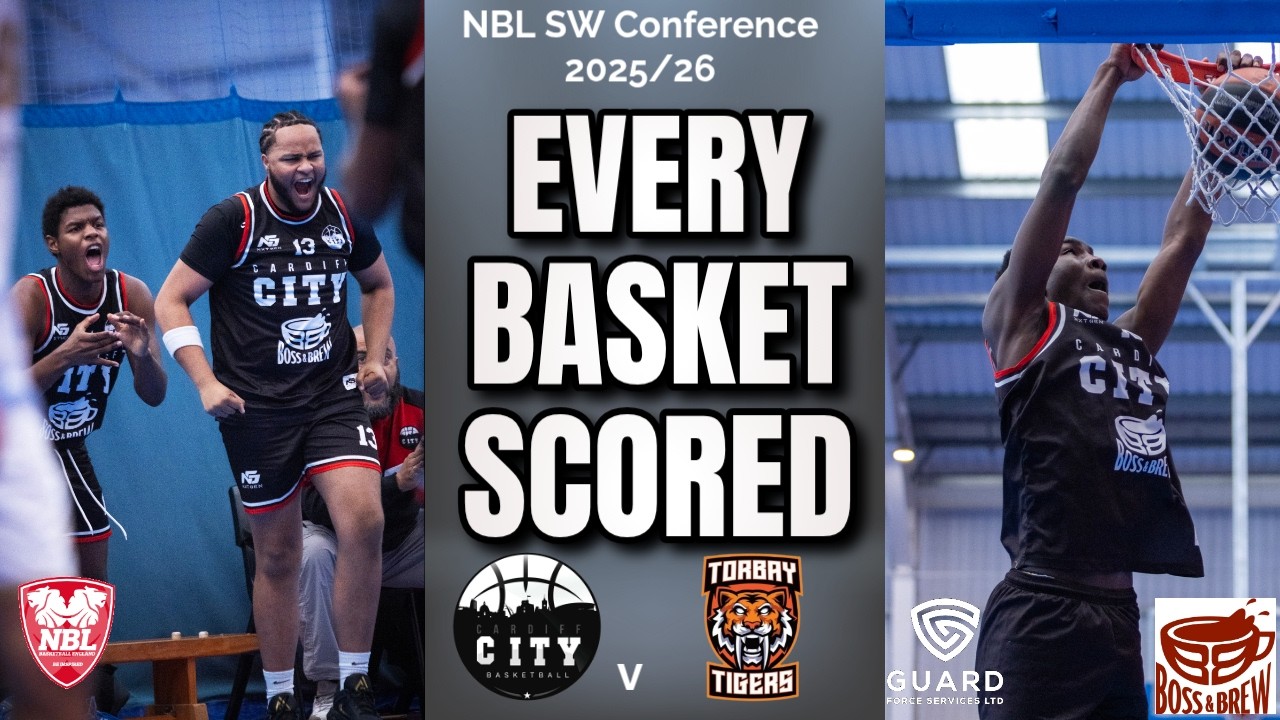 NBL U18 Highlights City Black v Torbay Tigers || 25/26 SW Conference