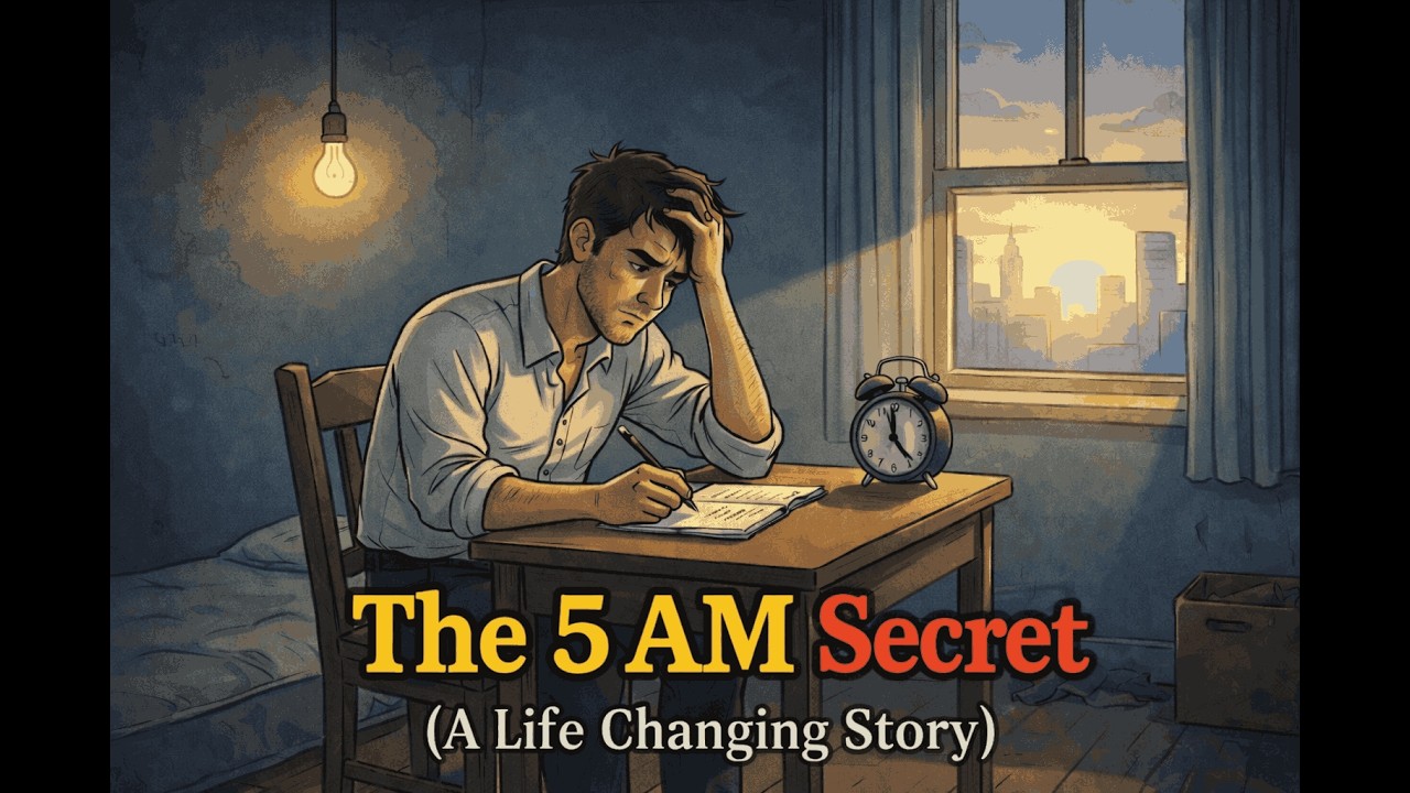 The Power of 5 A.M | How Waking Up Early Changed a Poor Man’s Life Forever