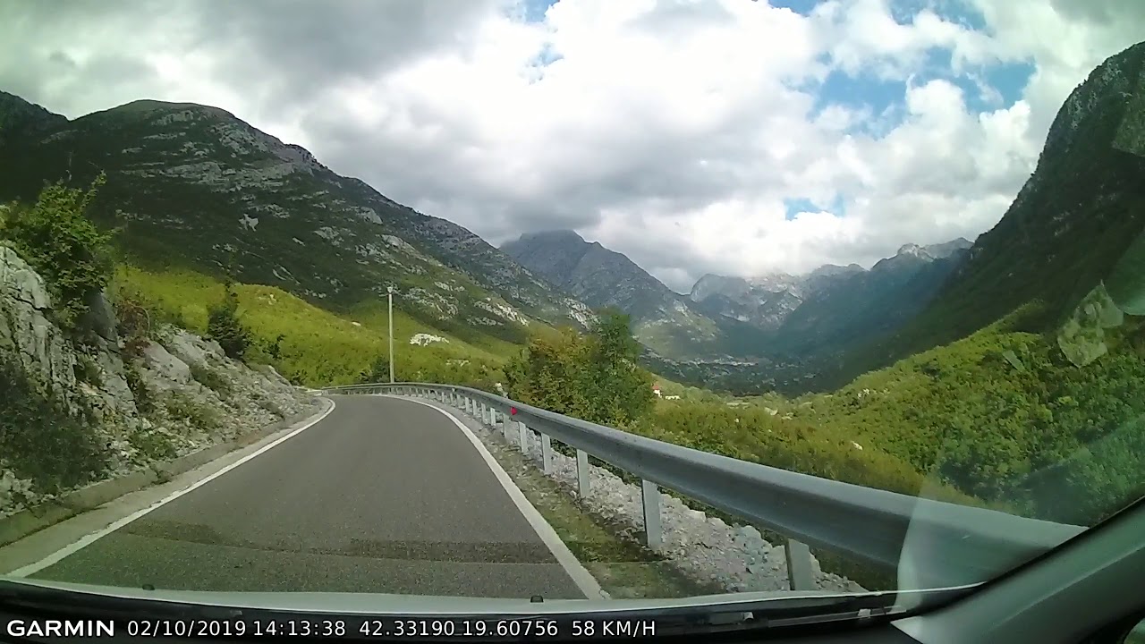 DRIVE #774: Koplik-Bogë (Albania) (timelapse 4x) *Read Description*