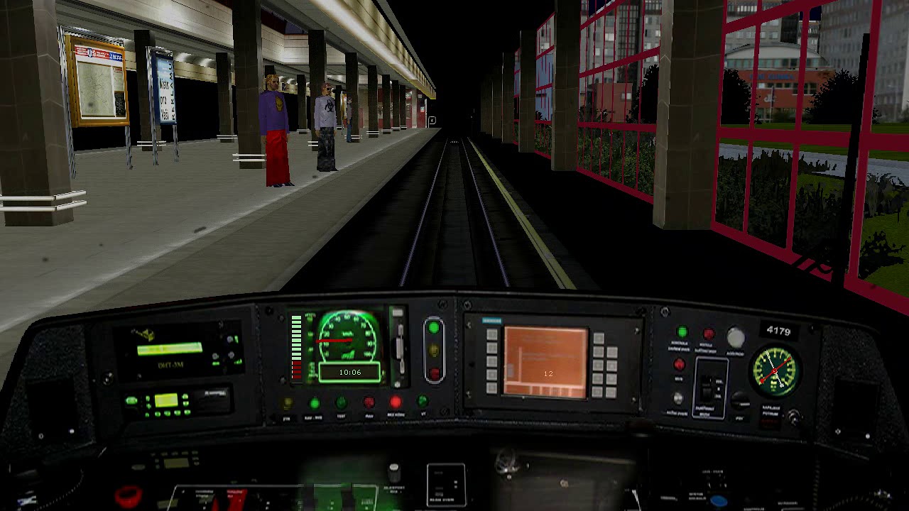 Пражское метро в MSTS линия B на M1
