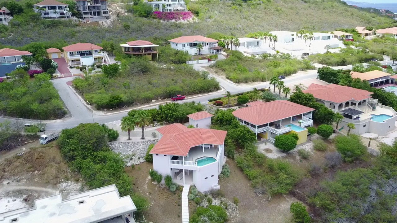 Coral Estate Curaçao mit der Drohne