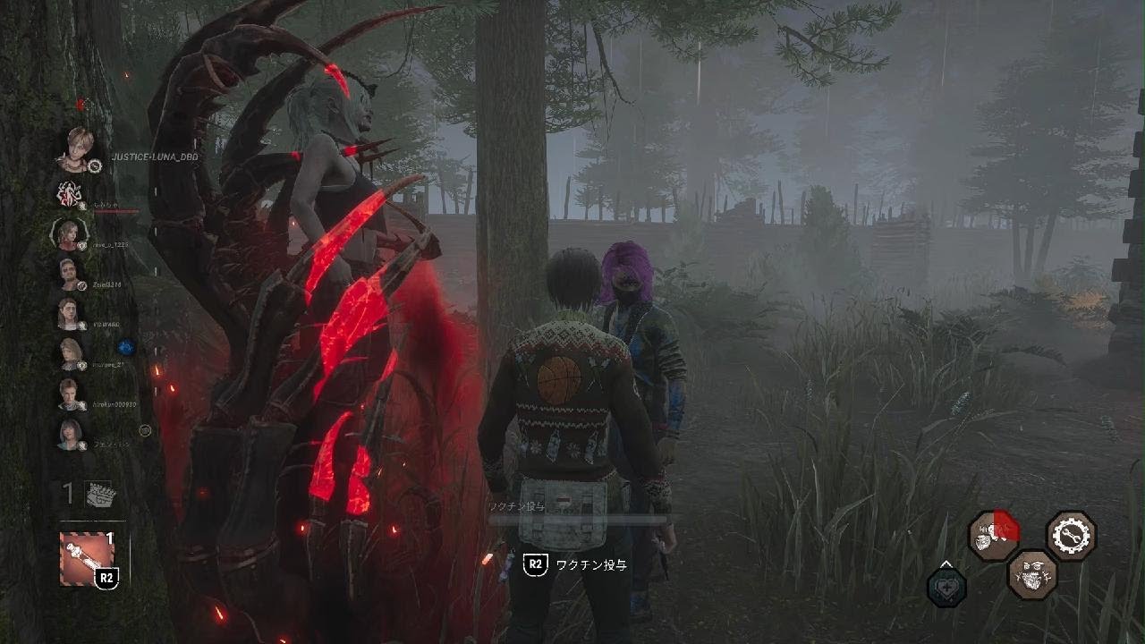 Dead by Daylight　ジェネ廻さず救助ポイント稼ぎ目的の28鯖、必ず居るwww
