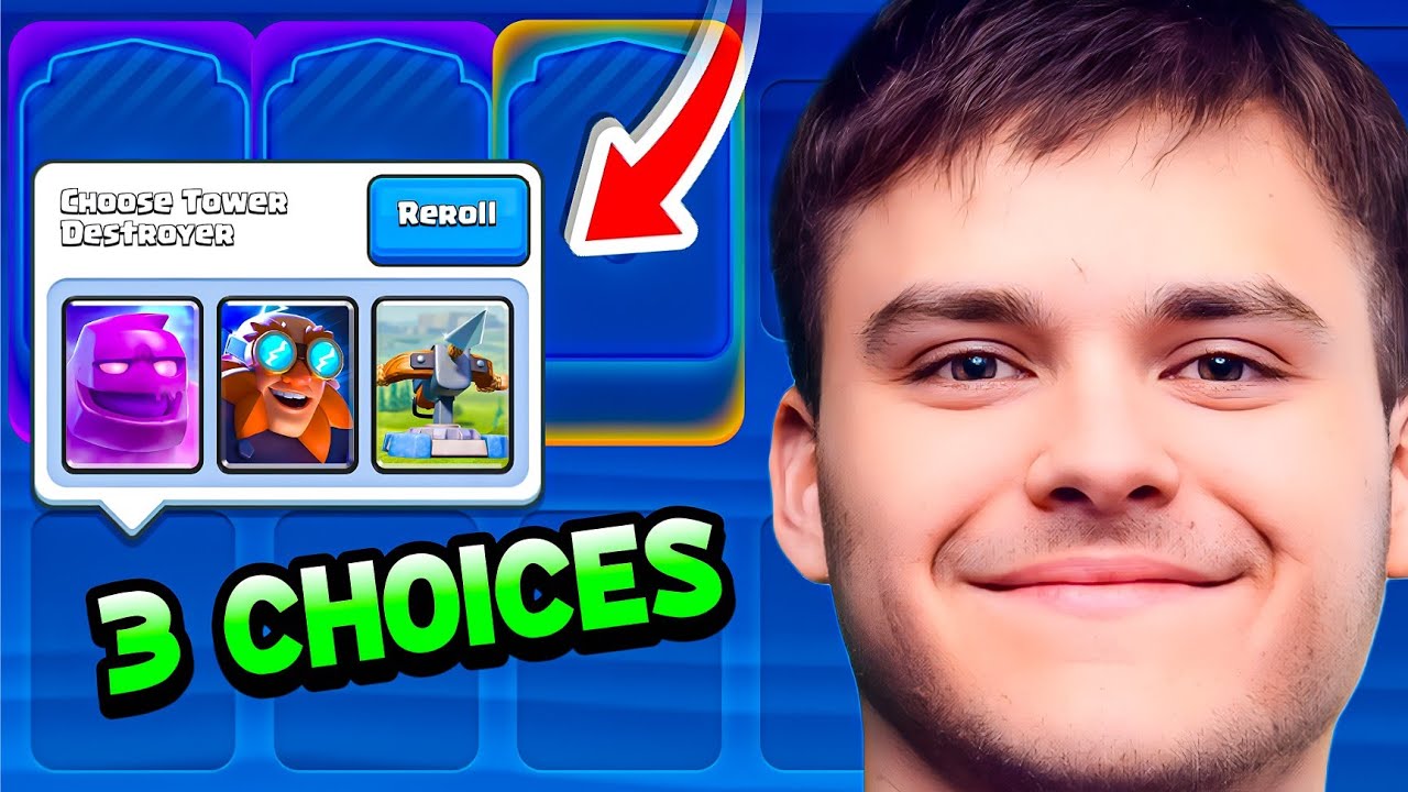 Clash Royale... But I Get 3 Choices for Every Card