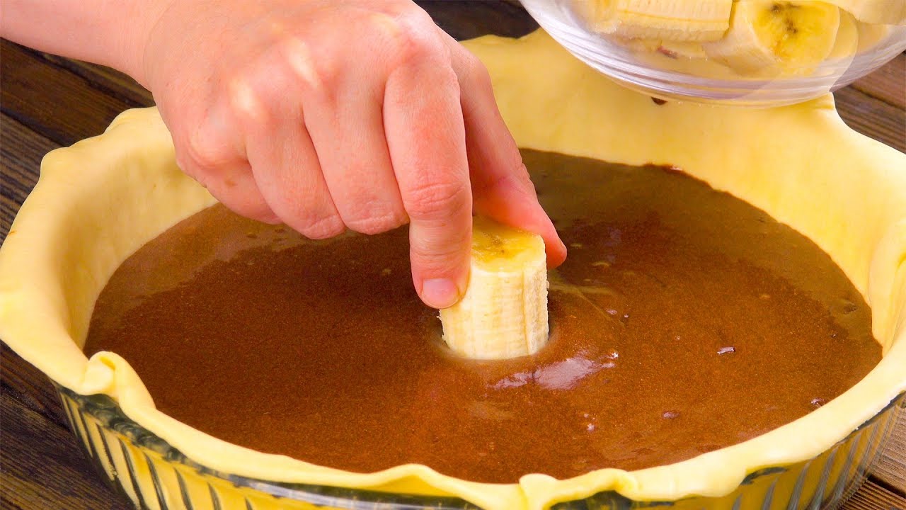 Make Chocolate Even Better With A Banana Chocolate Tart